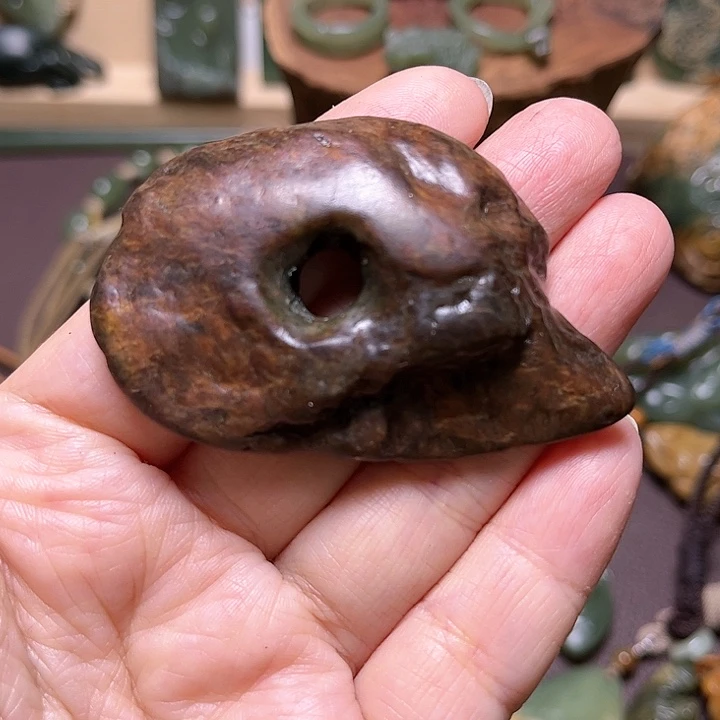 岫岩河磨玉（透闪石质玉）手绳未镶嵌