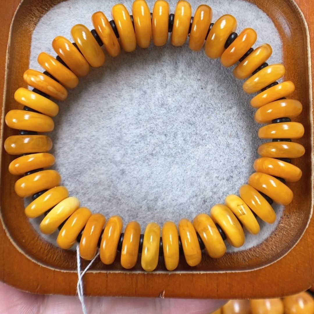 蜜蜡手串未镶嵌蜜蜡