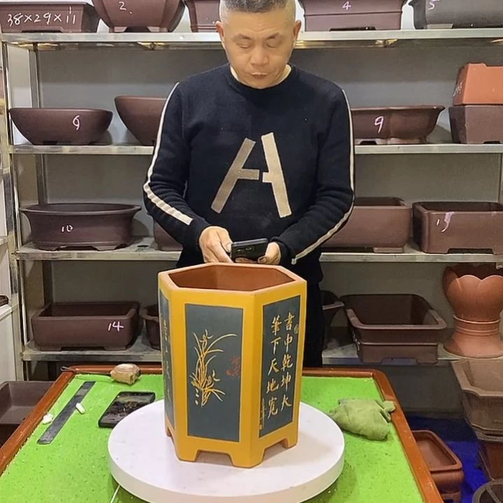 宜兴紫砂花盆花盆花盆花盆