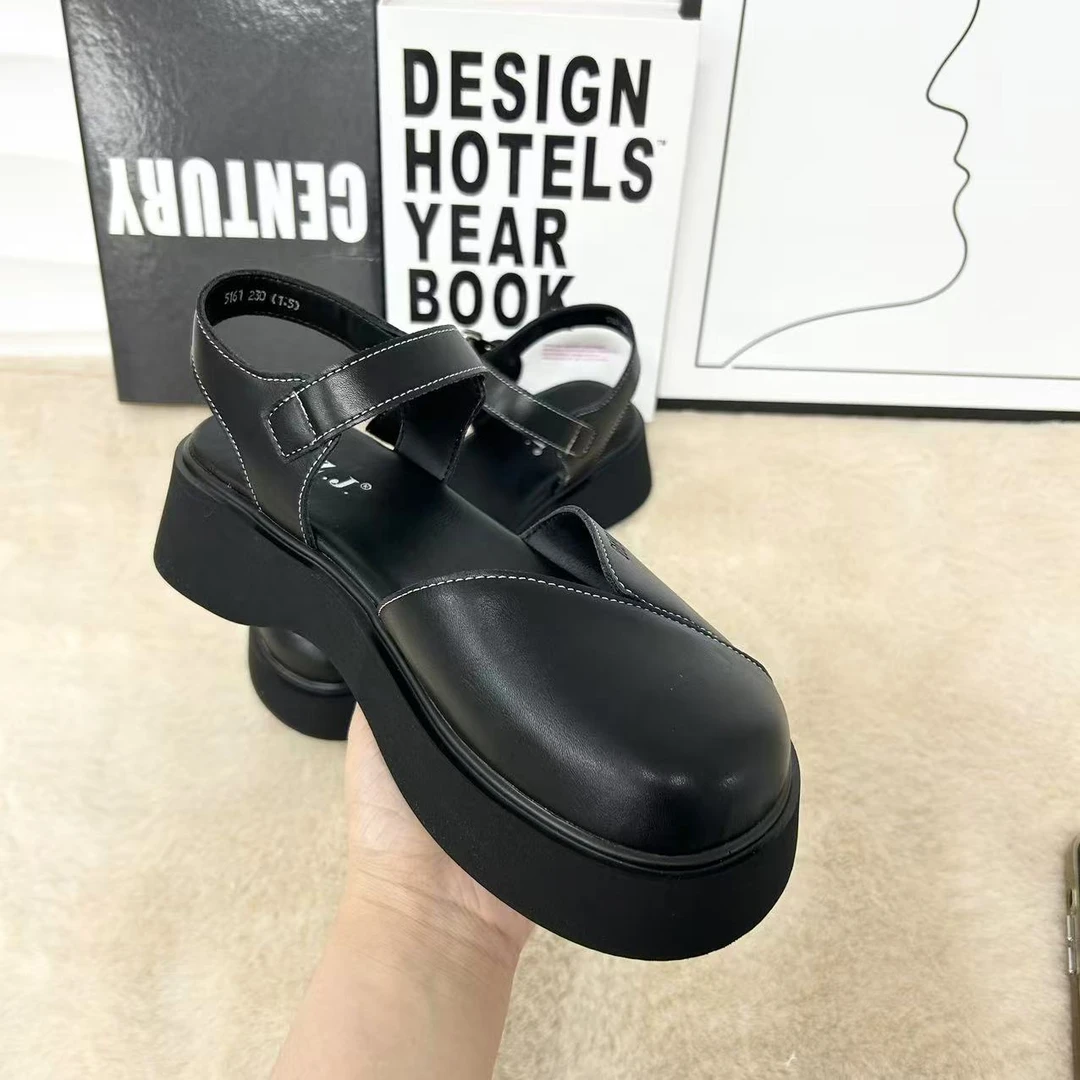 新款气质休闲百搭女士玛丽珍休闲鞋B/MZJ/5161