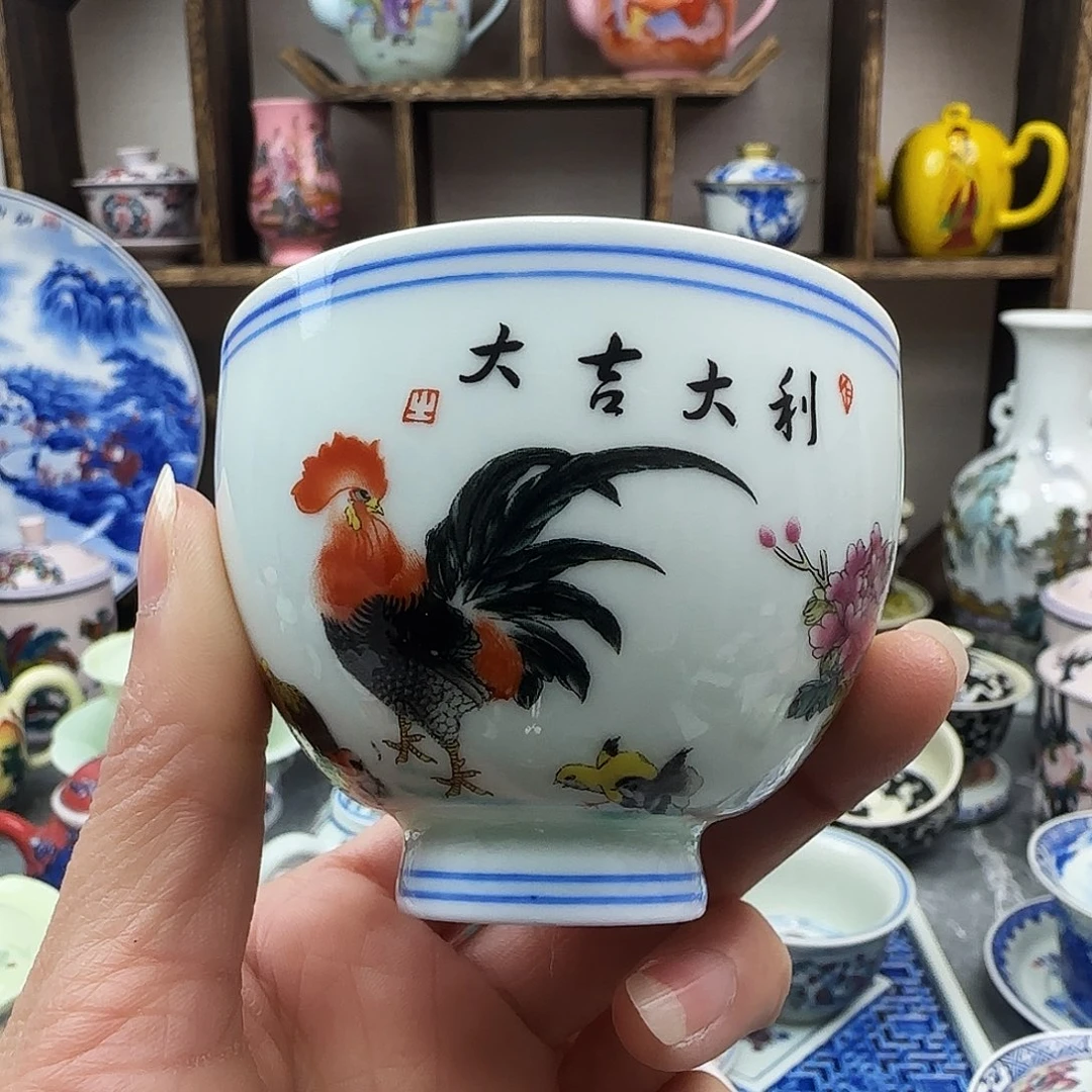 陶杯子景德镇瓷器5