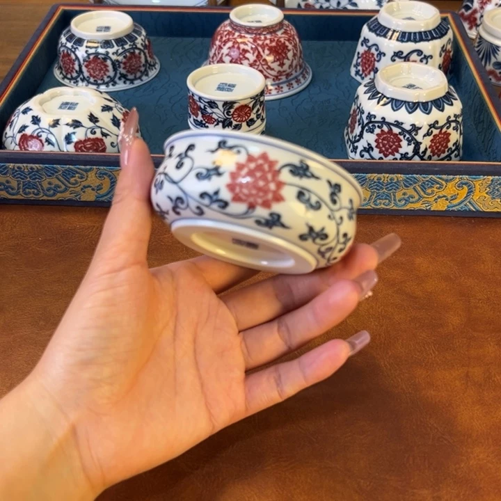 瓷片景德镇陶瓷手工手绘