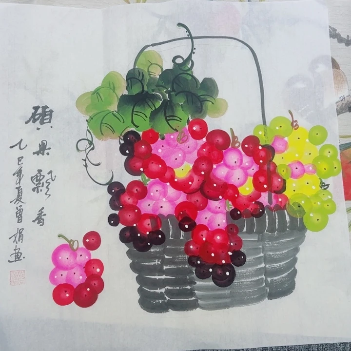 手绘作品你买过的直播间
