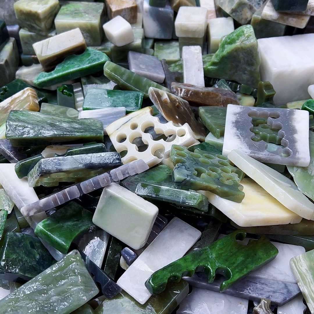 和田玉（糖玉）珠宝半成品未镶嵌