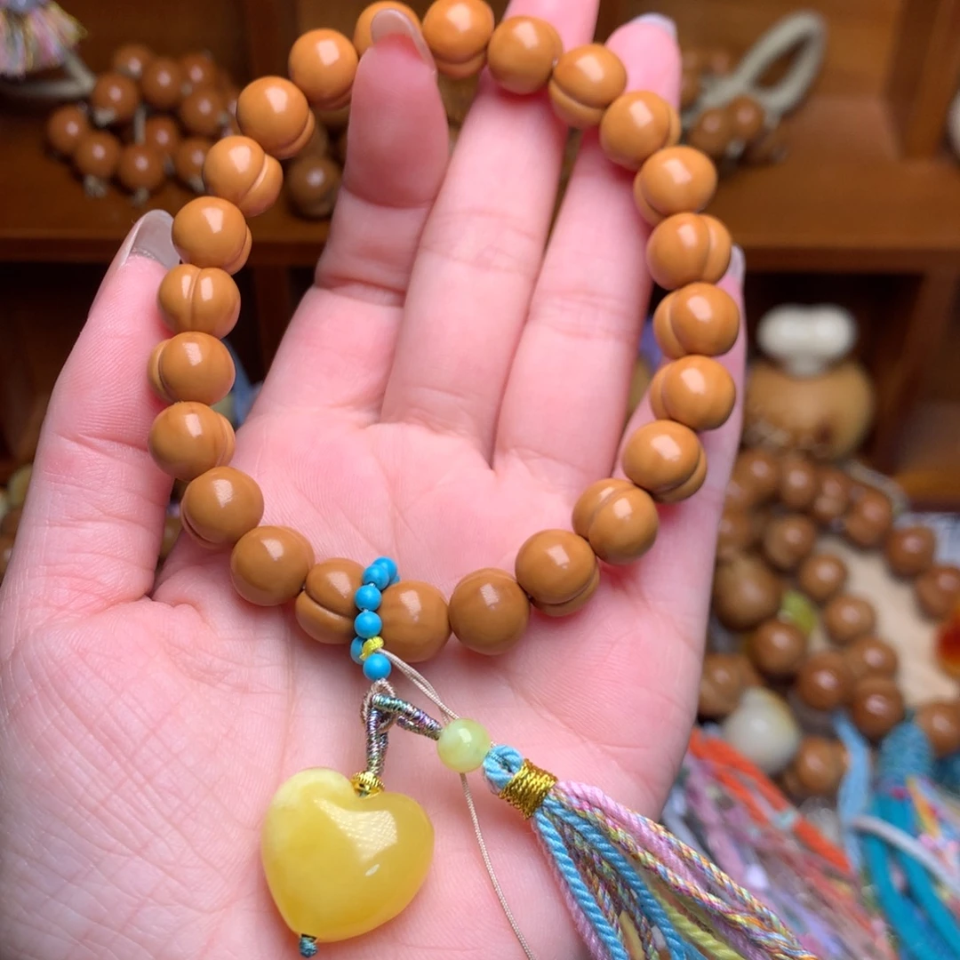 吊坠猴头核桃10屁桃手串定制