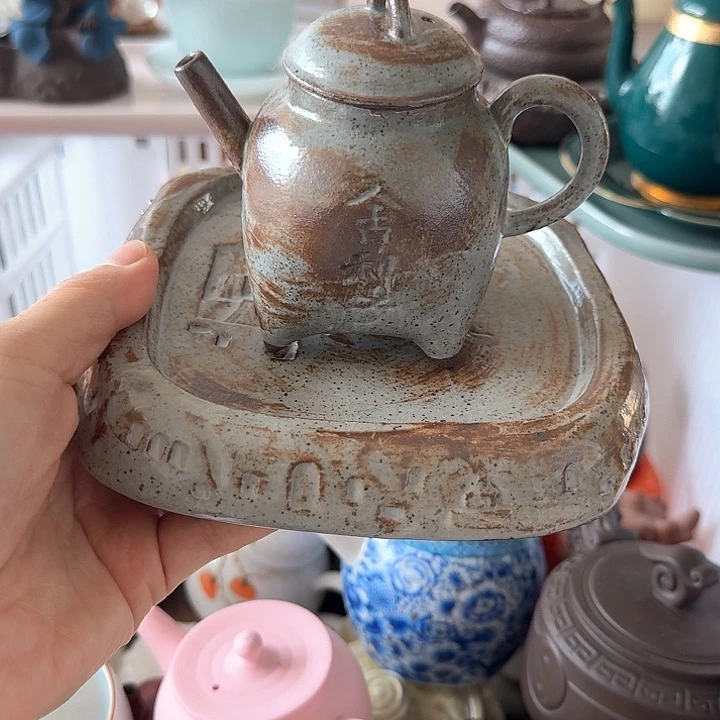 微瑕陶瓷茶具茶杯茶壶