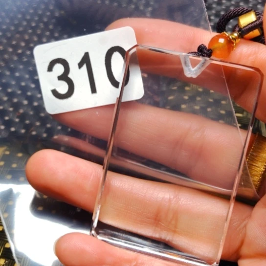 未镶嵌颈饰水晶银**区吊坠