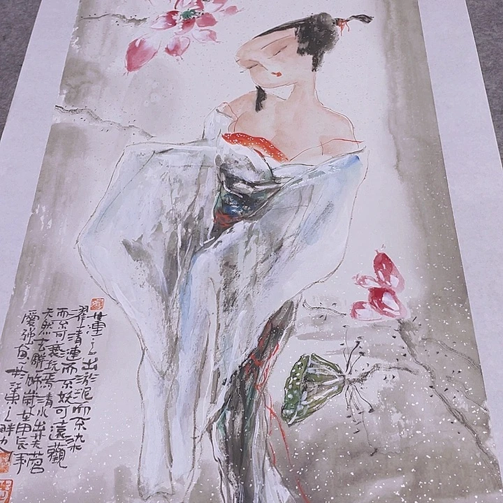 国画宋庄公选。宋庄公