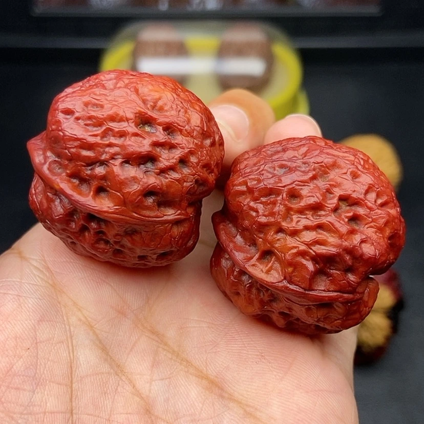【闪购商品】把件文玩核桃37尺金蟾舍俐