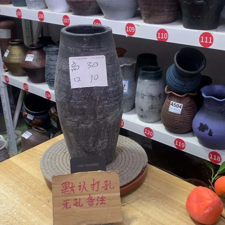 【闪购商品】红陶微瑕默认打孔高30口10