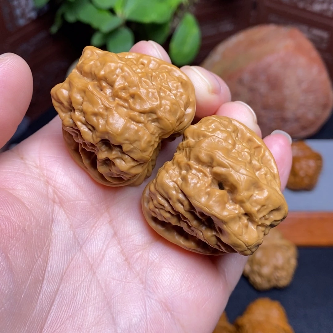 文玩核桃把件39，43蛙