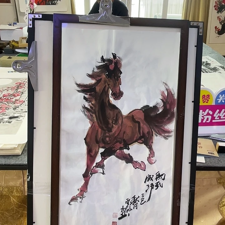 国画张圣敏先生纯手绘作品