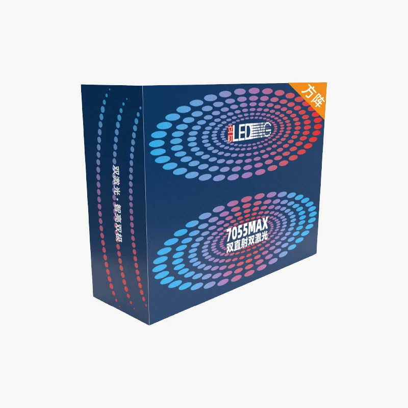 立盯max方阵7055max双直射激光透镜