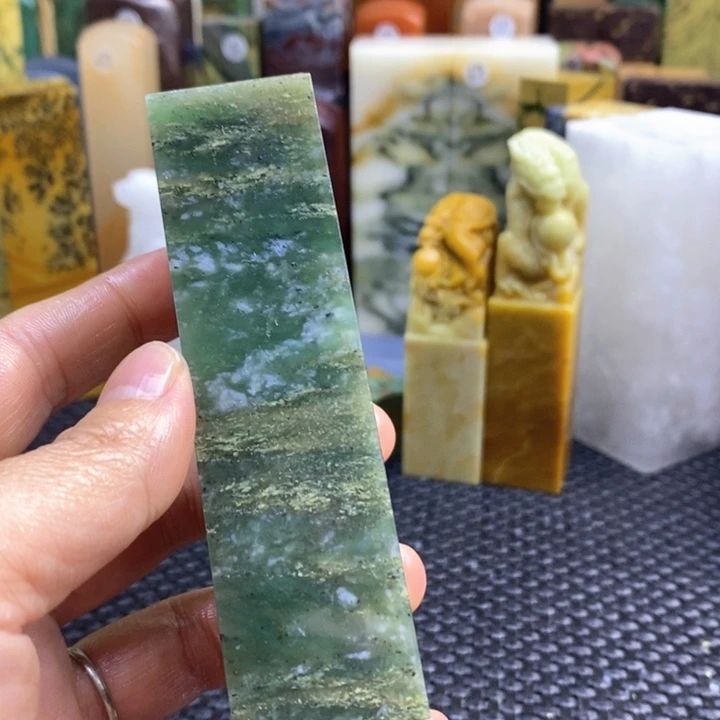 印度石s****e青田石印章石