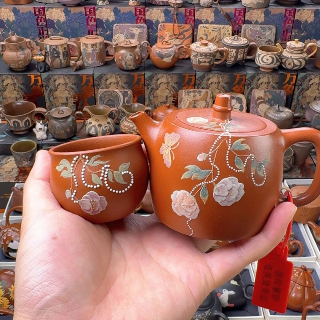 茶壶紫砂170cc原矿精工半手