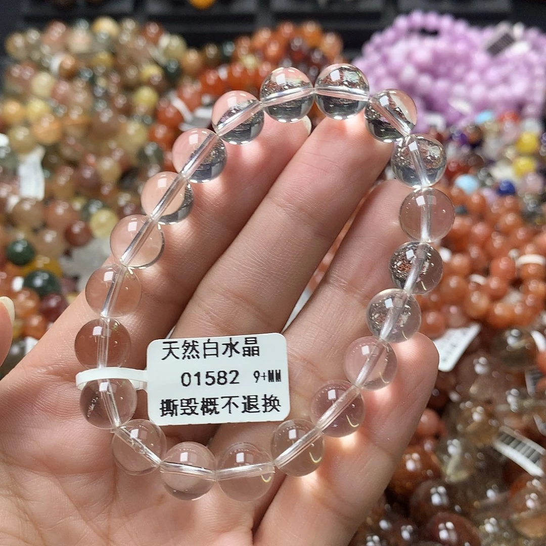 水晶手链未镶嵌，，