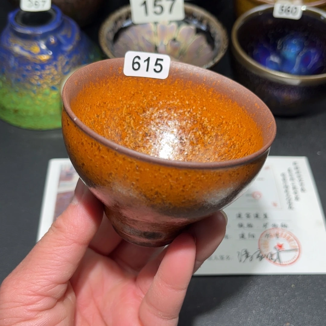茶盏615 建盏单盏太好看了吧……