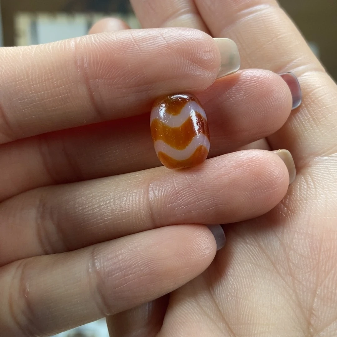 玛瑙/玉髓双水纹未镶嵌