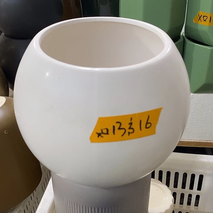 摆件陶盆有孔 微瑕介意勿拍