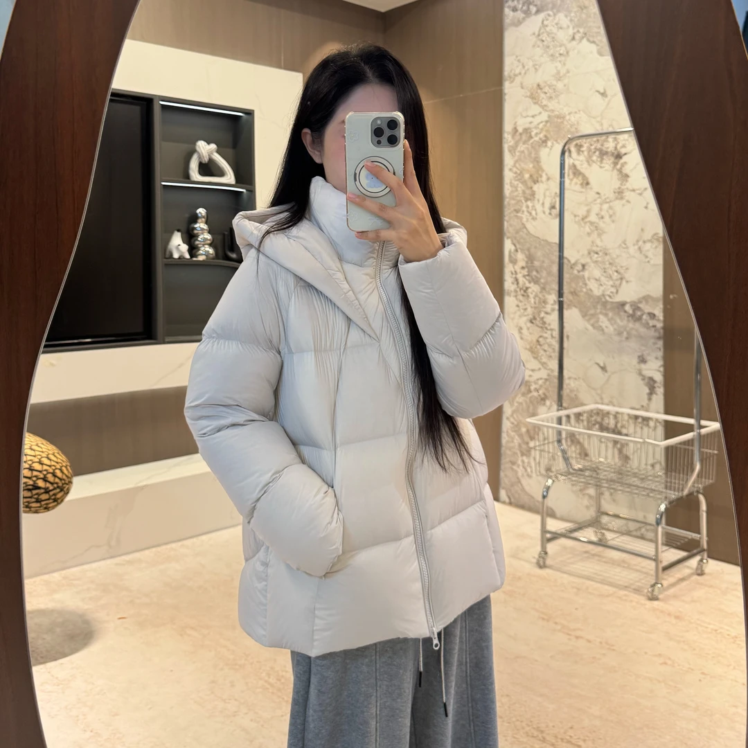 宿慕SUMU95白鸭绒小绒包韩版连帽秋冬新款宽松时尚加厚保暖羽绒服