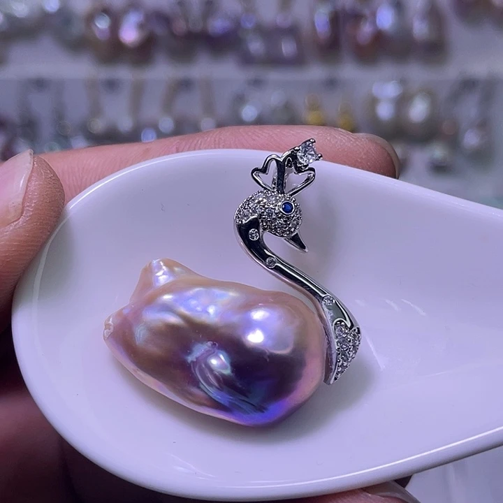 颈饰未镶嵌淡水珍珠15