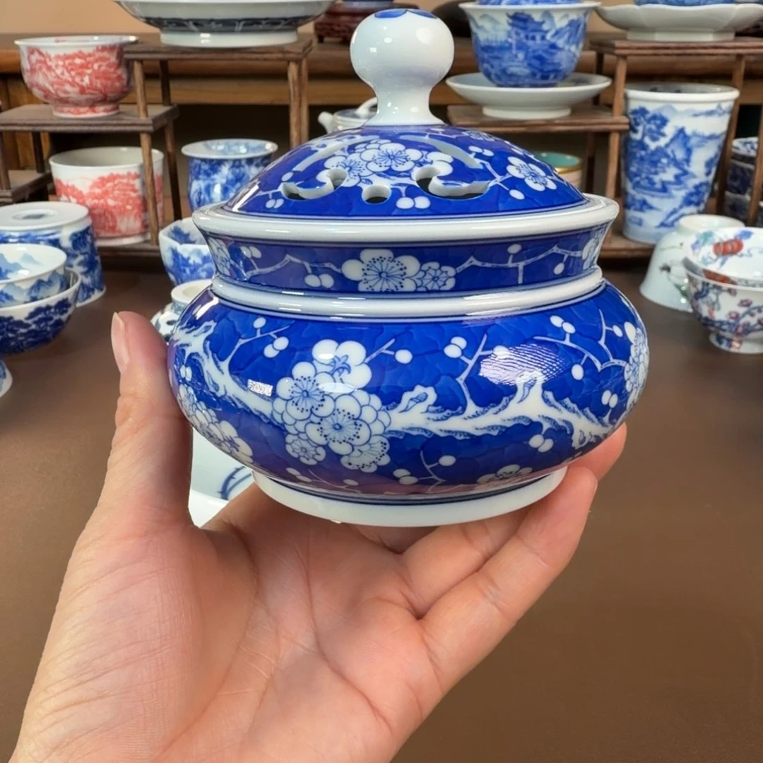 老***茶景德镇陶瓷手工手绘