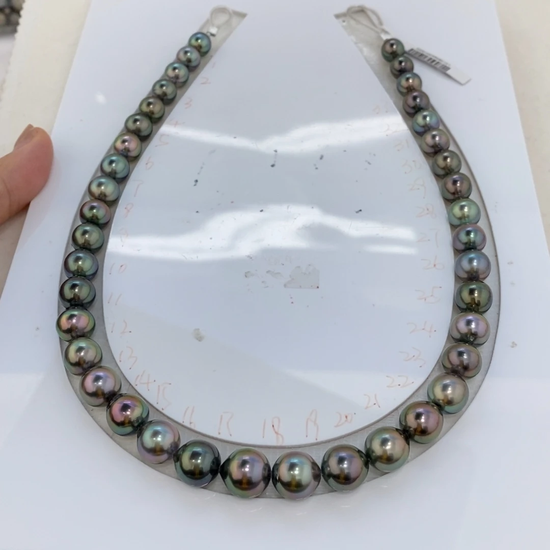 裸珠海水珍珠大溪地8-11