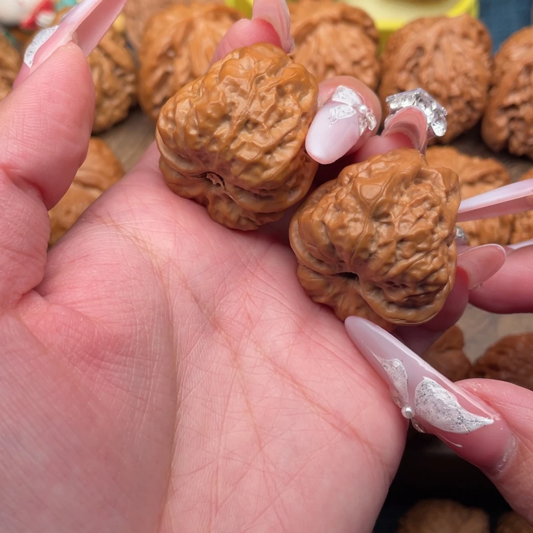 文玩核桃把件手捻延庆蛙蛙32