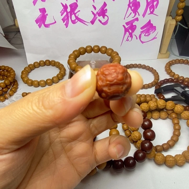 吊坠猴头核桃貔貅单颗