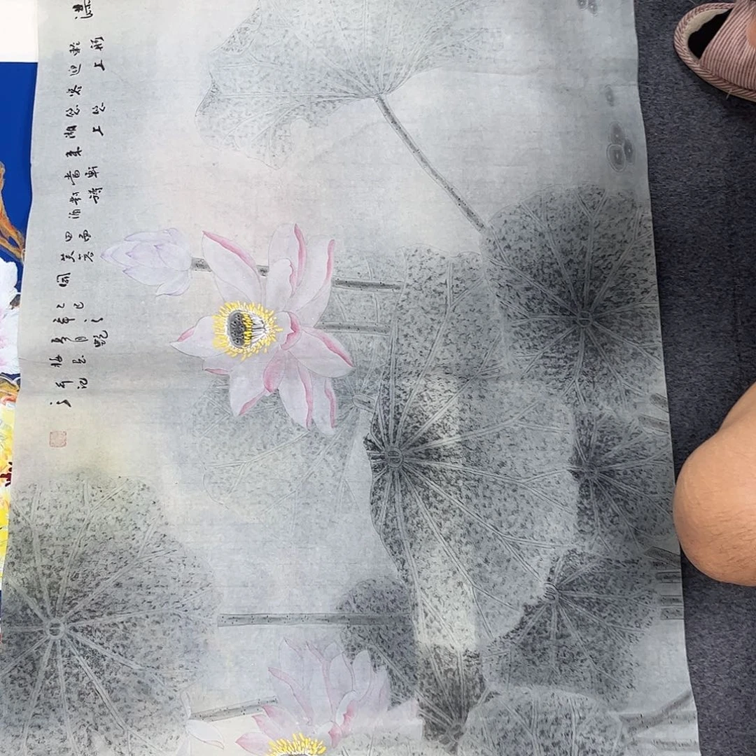 国画国画作品宣纸纯手绘