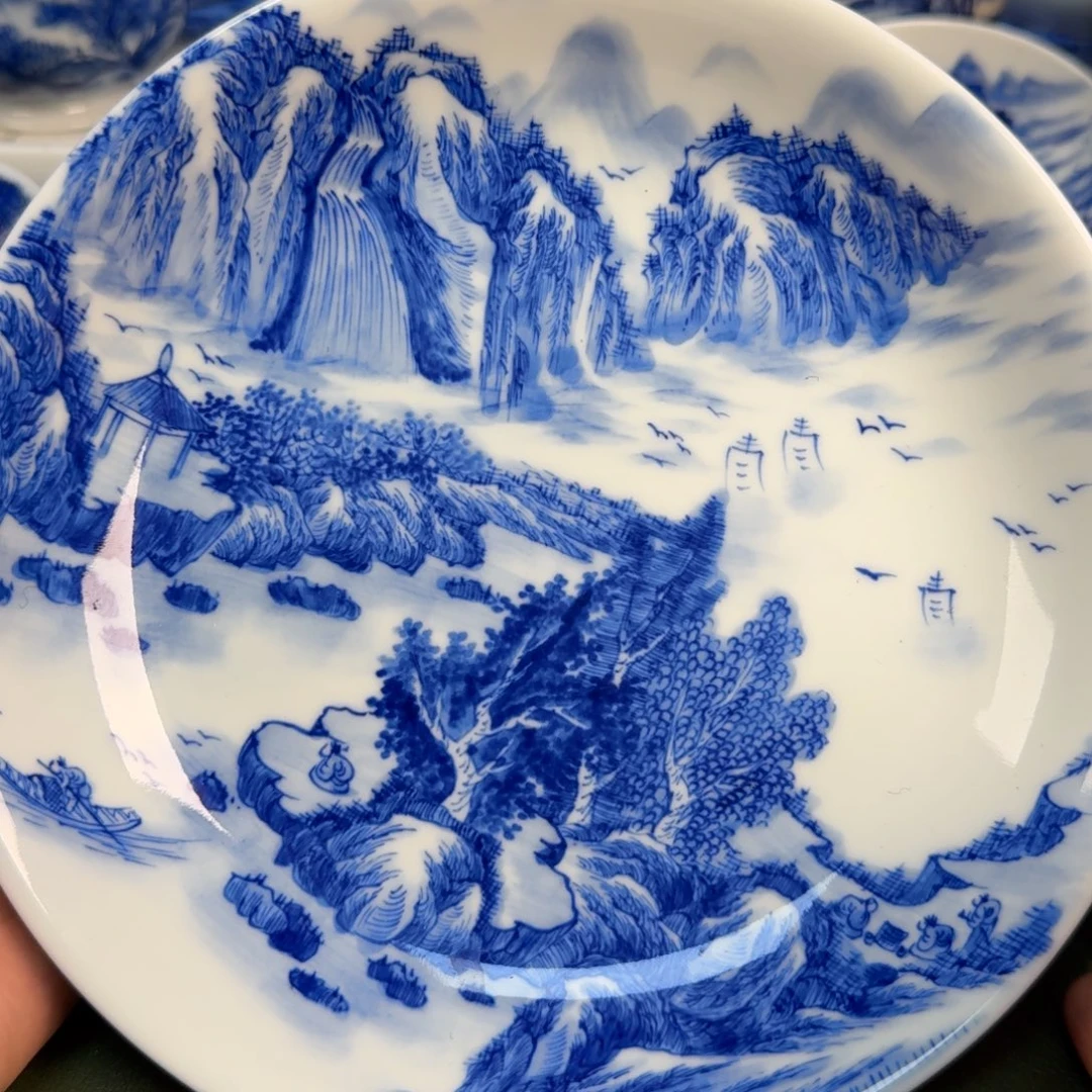 景德镇纯手绘茶具圆圆279