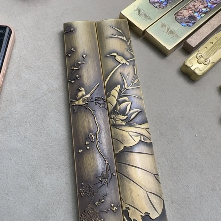 20厘米莲花和梅花各一个不刻字的那根