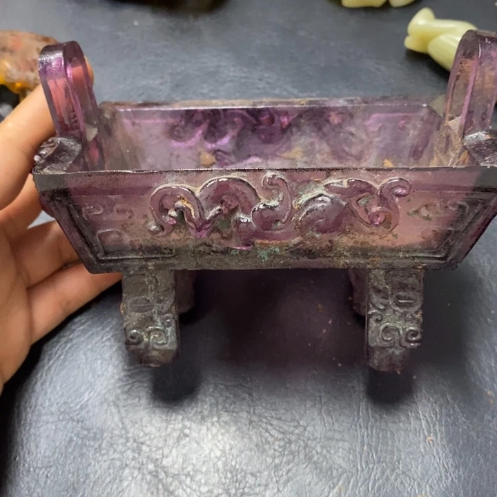 白玉菩提吊坠摆件