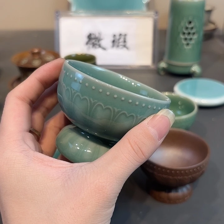 瓷片近距离感受青砂紫泥