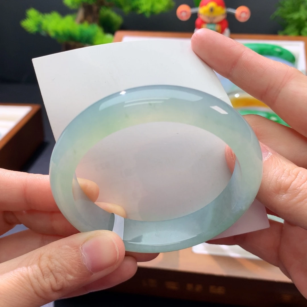 翡翠未镶嵌手镯闪购 6