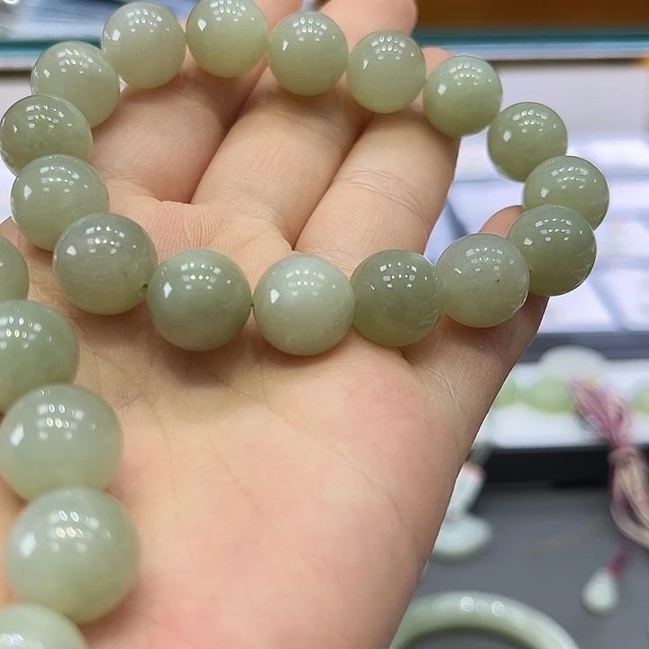 手串未镶嵌和田玉13mm