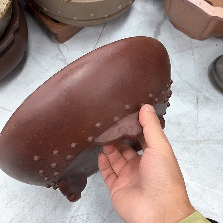 紫砂花盆紫砂的味道真的很