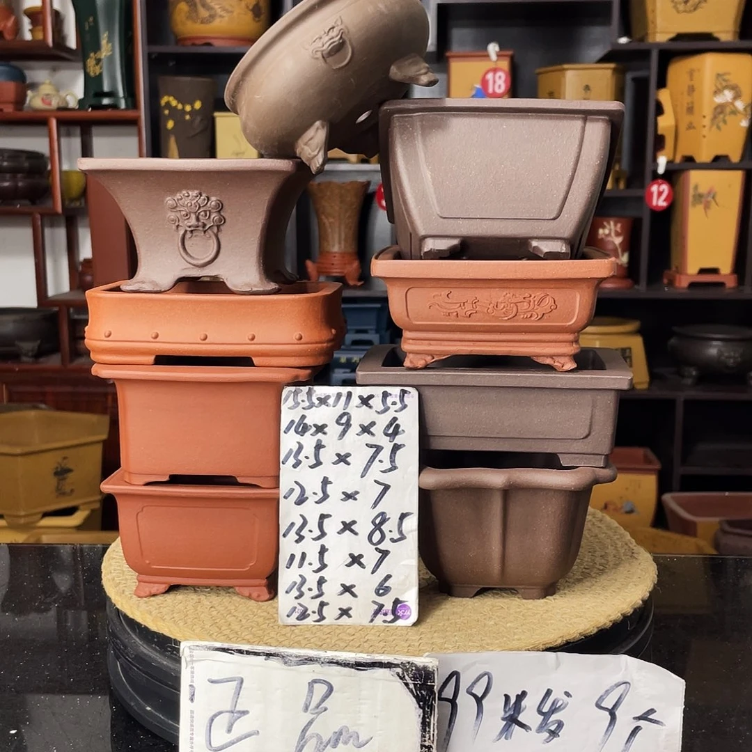 紫砂D-婉秋紫砂花盆