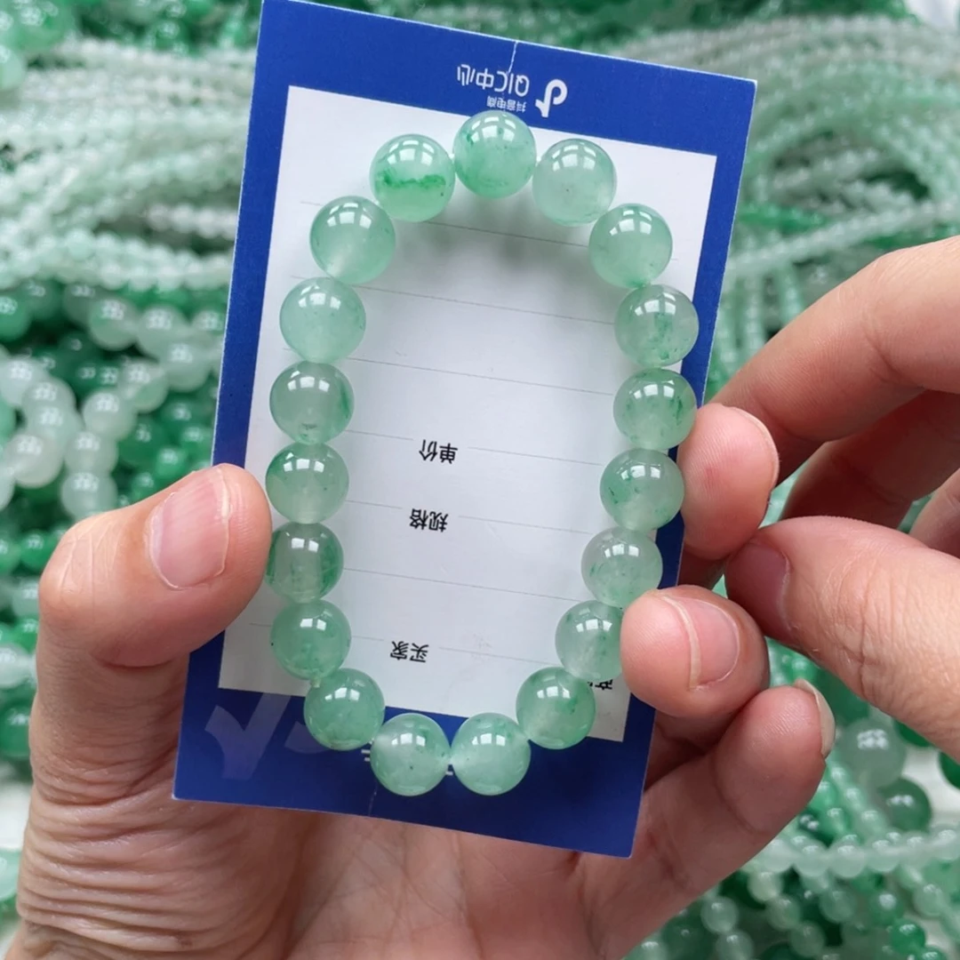 未镶嵌手串石英质玉（非洲翠）