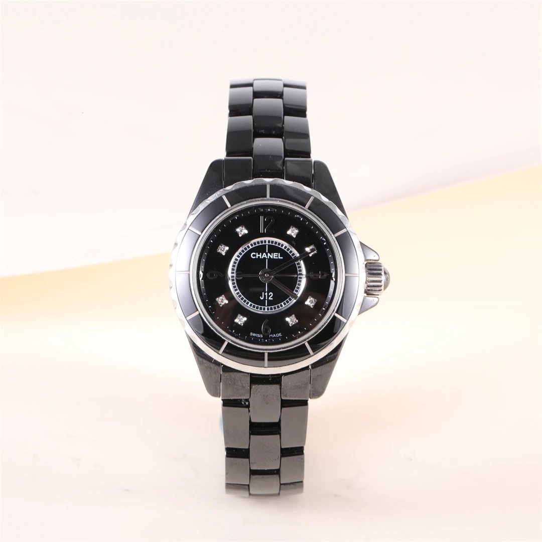 99新 Chanel/香奈儿 积分黑黑 226825 香奈儿J12系列H2569手表