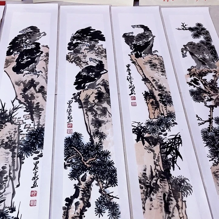 国画张圣敏先生纯手绘作品