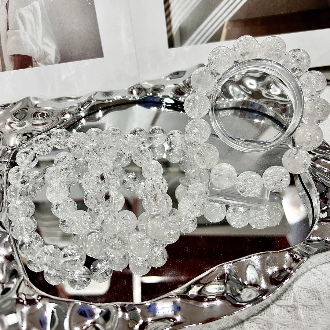 纯天然喜马拉雅暴风雪白阿塞水晶多样性发其一