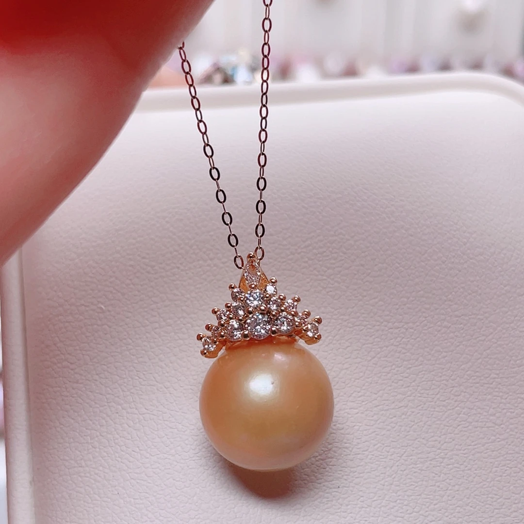 淡水珍珠合金吊坠(赠链)