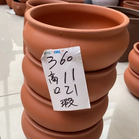 粗陶红陶花盆360