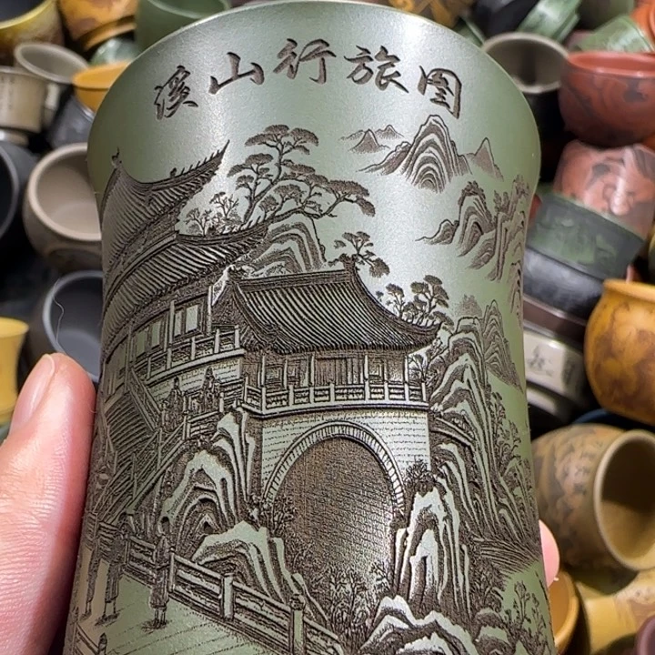 茶杯紫砂全手工紫砂