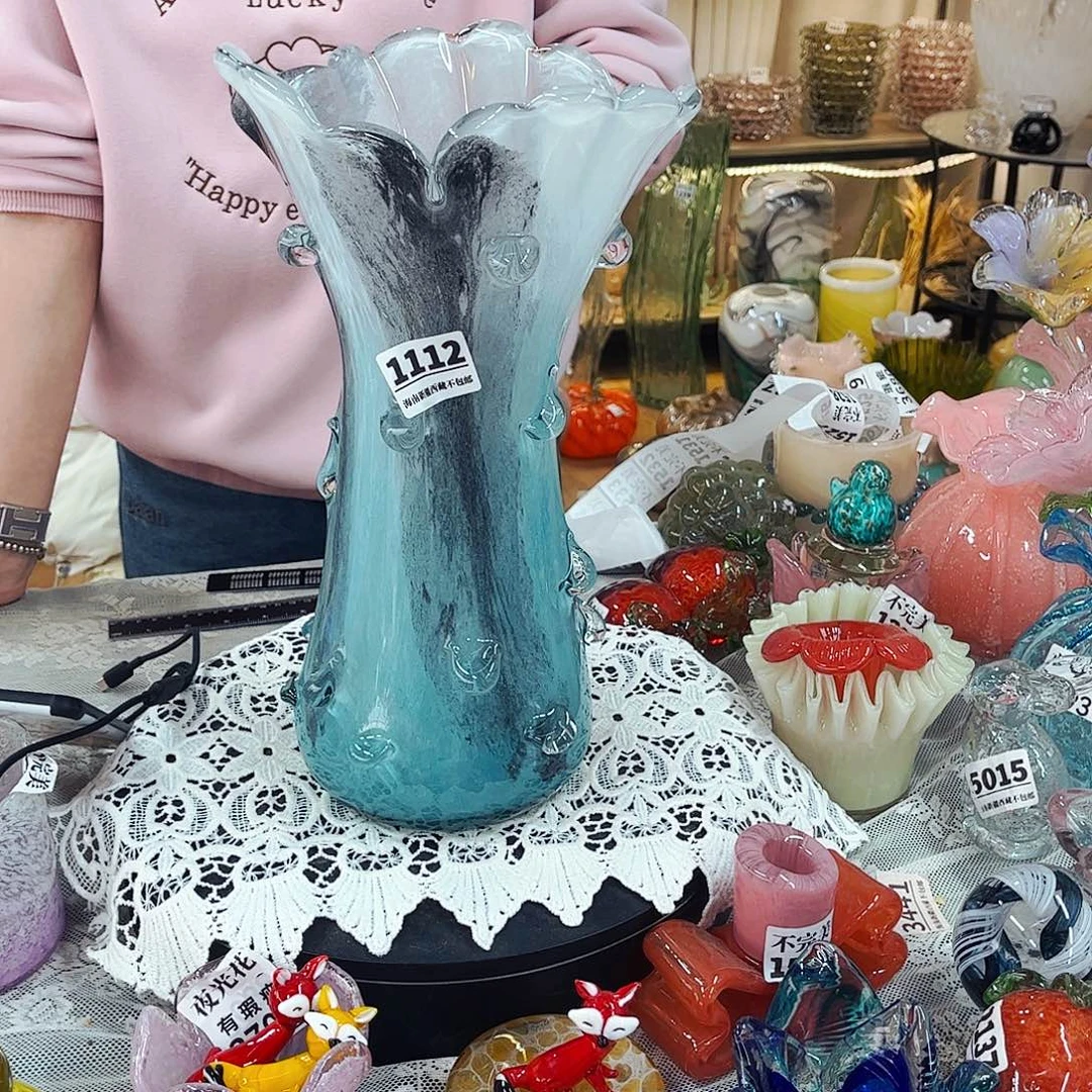 1112 家悦琉璃花器