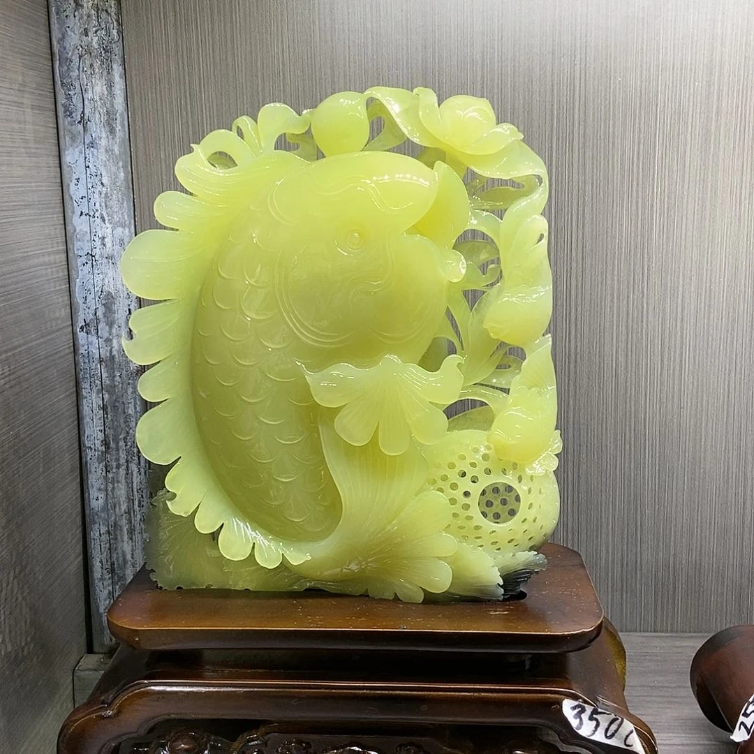 【闪购商品】蛇纹石玉（覆膜）珠宝奇石未镶嵌