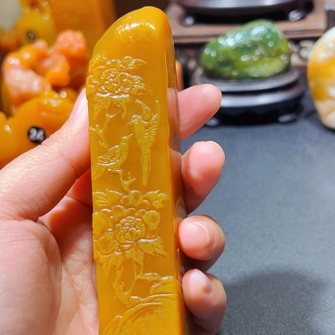 田黄石鹏**满石雕石雕石雕