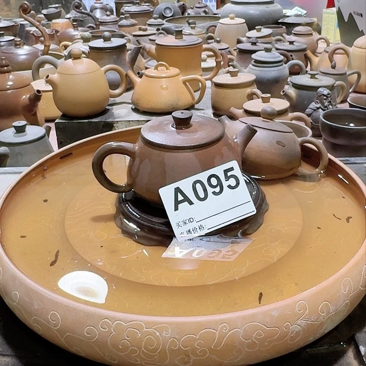 紫砂茶壶坭兴陶柴烧