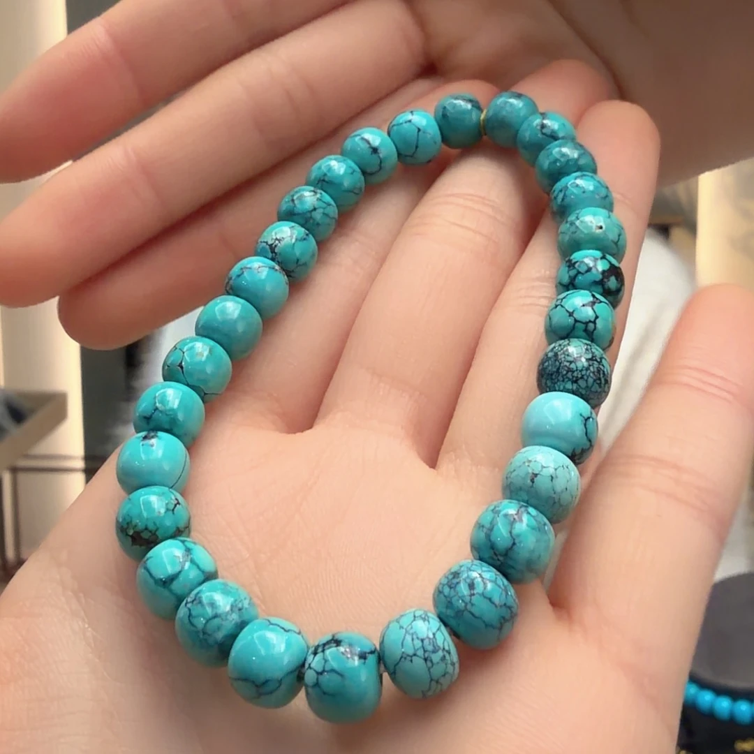 绿松石未镶嵌颈饰